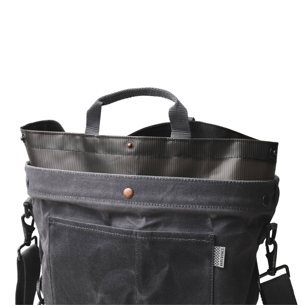 Harvesting & Gathering Bag- Waxed Canvas: Slate Gray