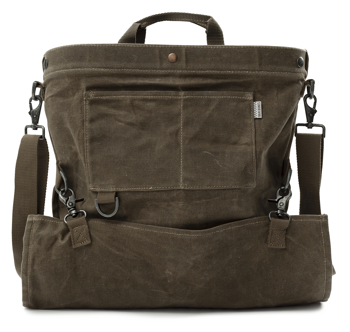 Harvesting & Gathering Bag- Waxed Canvas: Slate Gray