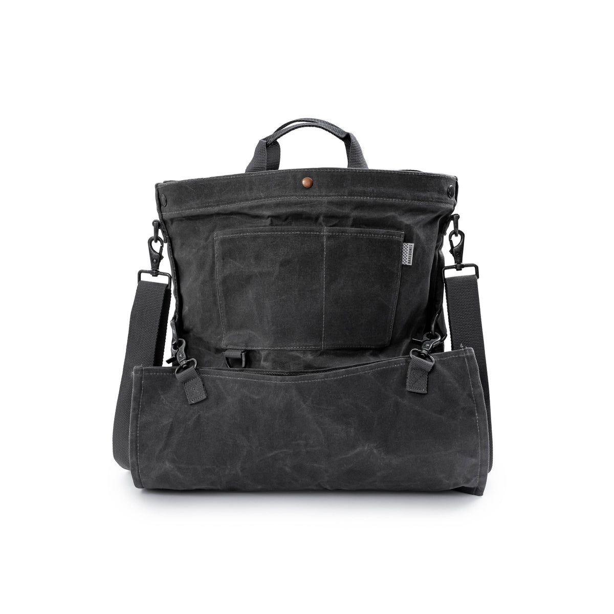 Harvesting & Gathering Bag- Waxed Canvas: Slate Gray